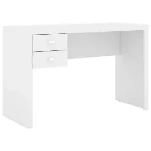 Mesa para Escritório Tecno Mobilli 2 gavetas ME4123 Branco