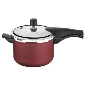 Panela De Pressão Tramontina Vancouver Vermelha 4,5L.
