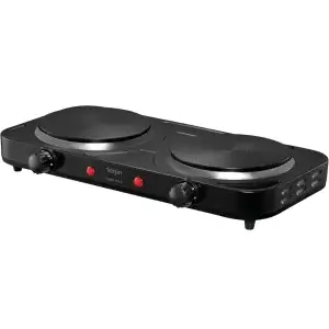 Fogão Elétrico Portátil Cooktop 2 Bocas Elgin - BIVOLT